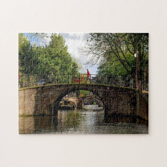 Canals of Amsterdam. Jigsaw Puzzle (Horizontal)