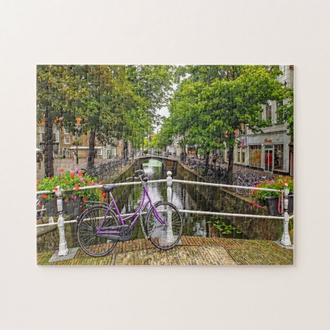 Canals of Amsterdam. Jigsaw Puzzle (Horizontal)