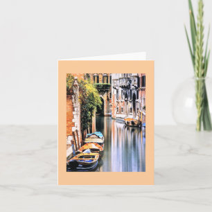 CANALS OF ITALY  NOTE CARDS