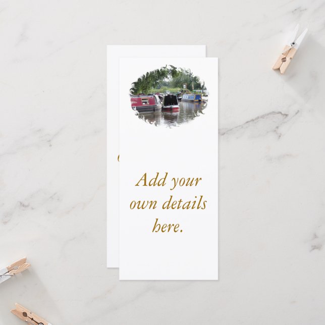 CANALS RACK CARD (Front/Back In Situ)