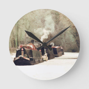 CANALS ROUND CLOCK