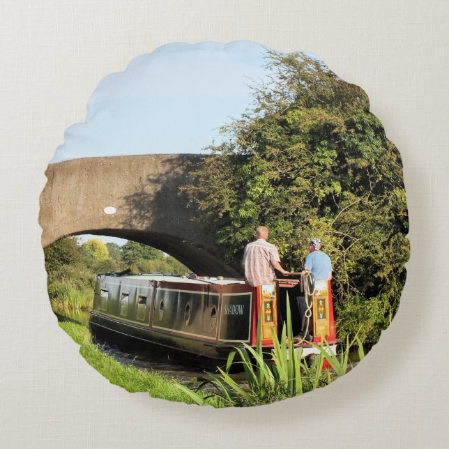 CANALS ROUND PILLOW (Front)