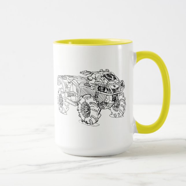 CanAm Outlander XMR 2013 Mug (Right)