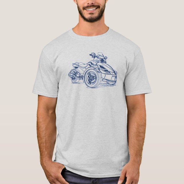 CanAm Spyder RS 2010 T-Shirt (Front)