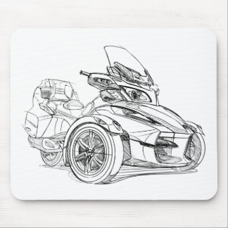 CanAm Spyder RT Roadster 2010 Mouse Pad
