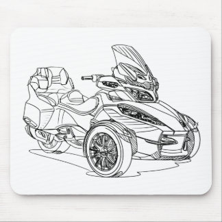 CanAm Spyder RTS 2013 Mouse Pad