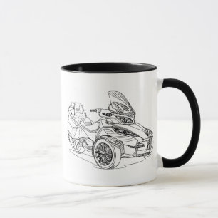 CanAm Spyder RTS 2013 Mug