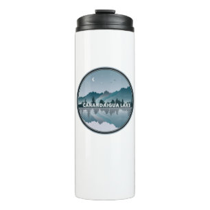 Canandaigua Lake New York Reflection Thermal Tumbler