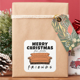 Canapé FRIENDS™   Étiquette cadeau de Noël