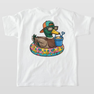 Canard Ambiance Estivale, T-shirt Été Drôle 