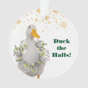 Canard aux murs Canard de Noël