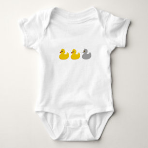 Canard, canard, T-shirts gris .png de canard