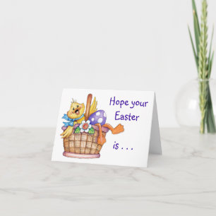 Canard dans le panier - Carte