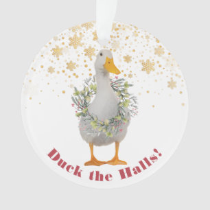 Canard dans les couloirs Noël Canard