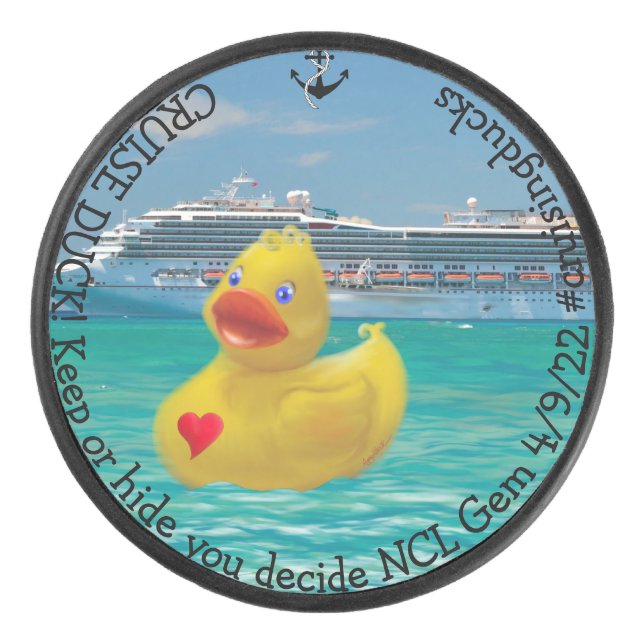 Canard de croisière customisé pour adultes (Devant)