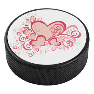 Canard de hockey de la Saint Valentin