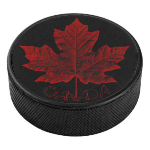 Canard de hockey Souvenir Canada Rouge Vintage
