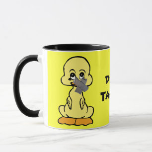 CANARD ENCOLLÉ ! sonnette canard jaune mug en céra