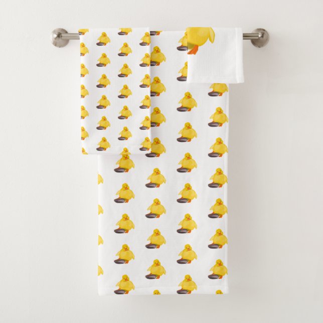 Canard jaune mignon (En situation)