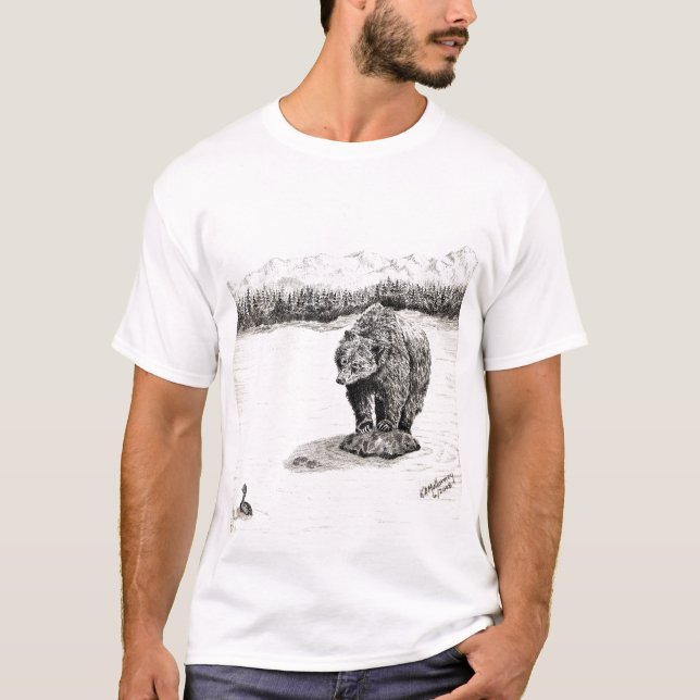 canard ou poissons, hmm T-shirt (Devant)