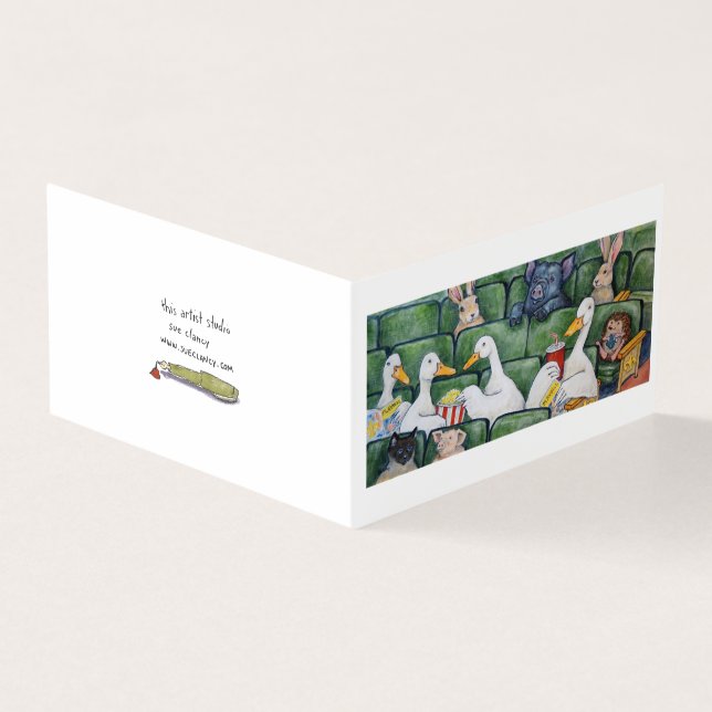 Canards Dans Une Carte Rangée (Outside)