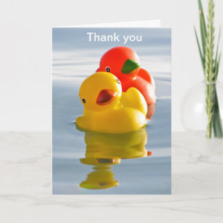 Canards de lune de miel - merci pour votre cadeau