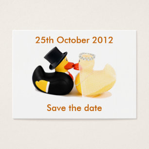 Canards de mariage 2 ... Sauvegarder la date