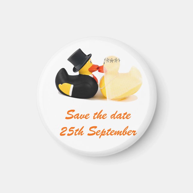 Canards de mariage 3 ... Aimant (Devant)
