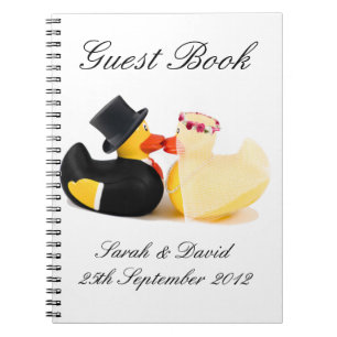 Canards de mariage 4 ... livre d'or cahier