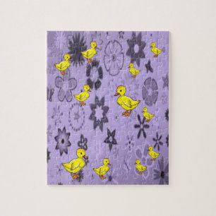 canards jaunes purple puzzle motif puzzle tout le 