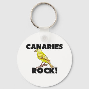 Canaries Rock Keychain