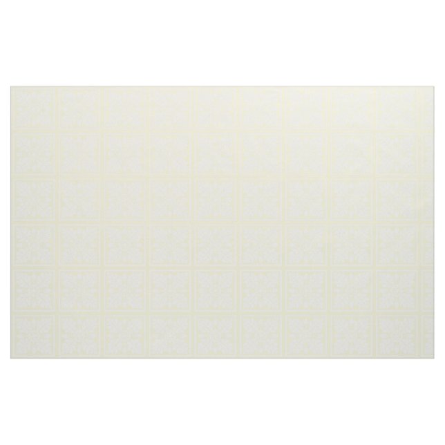 Canary Acorn and Leaf Tile Design Fabric (Fat Quarter)