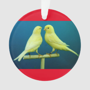 Canary Christmas Tree Ornament