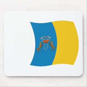 Canary Islands Flag Mousepad