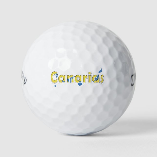 Canary Islands Golf Balls (Front)
