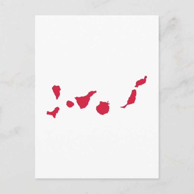 Canary Islands Postcard (Front)