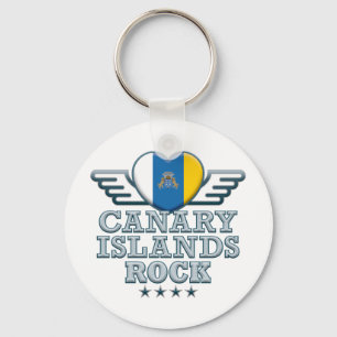 Canary Islands Rock v2 Keychain