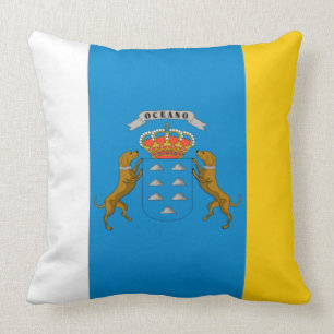 Canary Islands Spain Throw Pillow