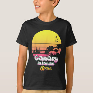 Canary Islands Spain Vacation Souvenir Summer Gift T-Shirt