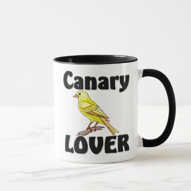 Canary Lover Mug (Right)