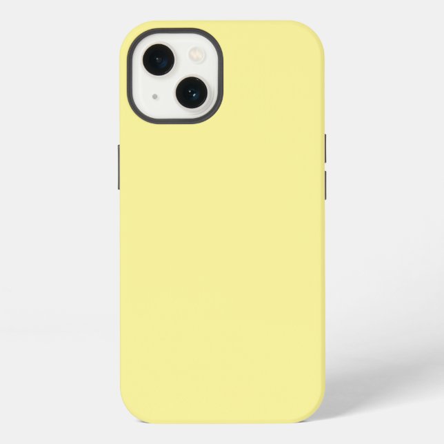 Canary Yellow  iPhone Case (Back)