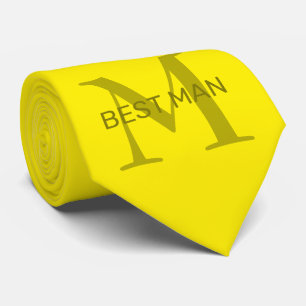Canary Yellow  Neck Tie