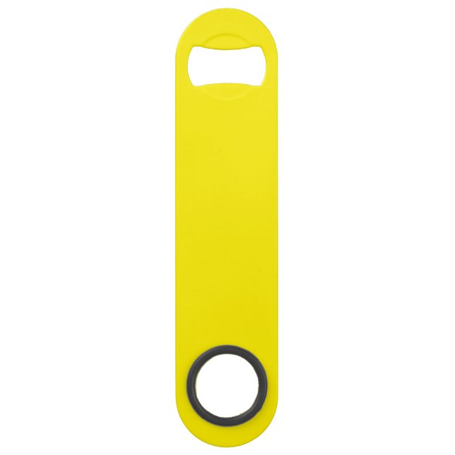 Canary Yellow Solid Colour Bar Key (Front)