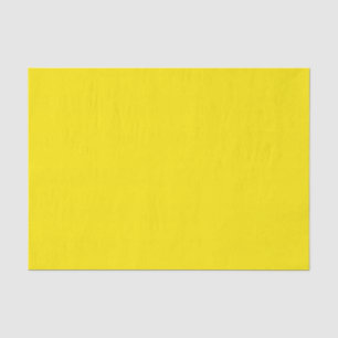 Canary Yellow Solid Colour Tissue Paper