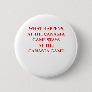 CANASTA 2 INCH ROUND BUTTON