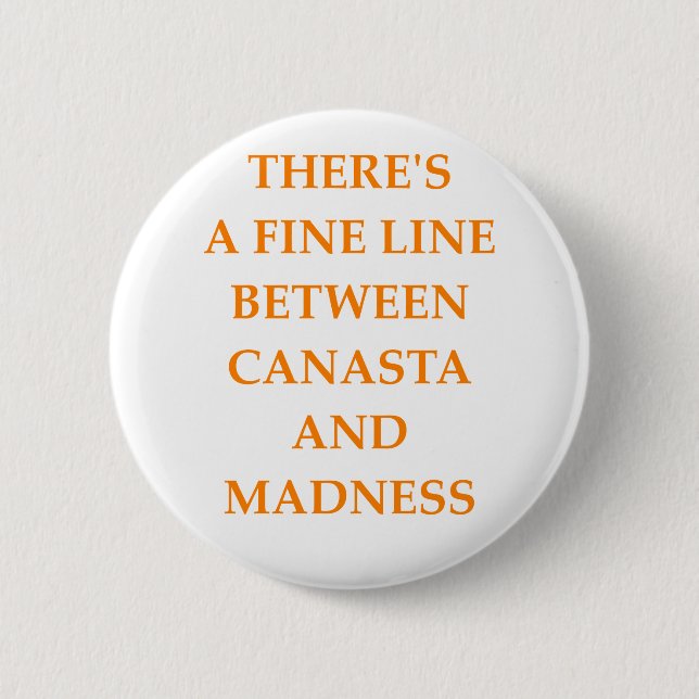 CANASTA 2 INCH ROUND BUTTON (Front)