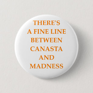 CANASTA 2 INCH ROUND BUTTON