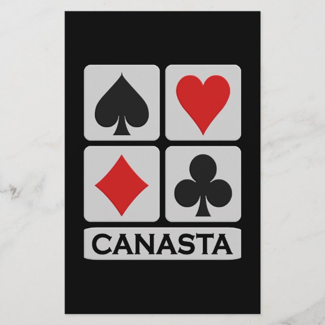 Canasta flyer - customize (Front)