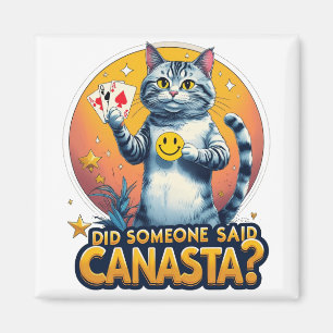 Canasta game  Card Strategy Magnet