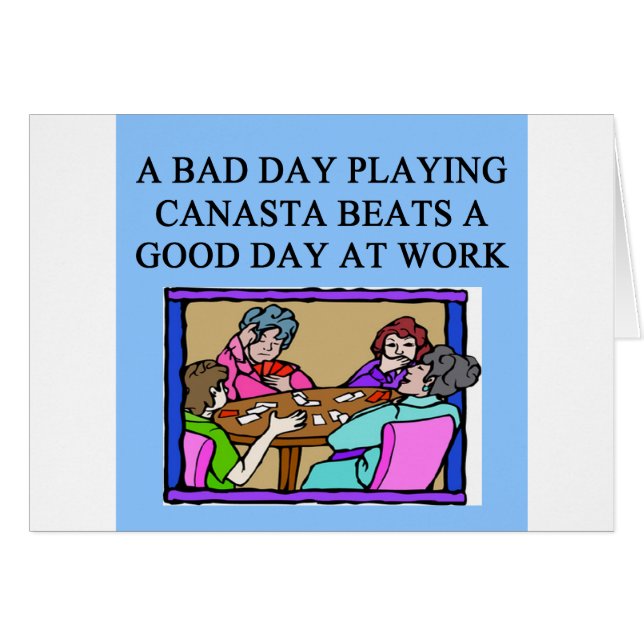 canasta game player (Front Horizontal)